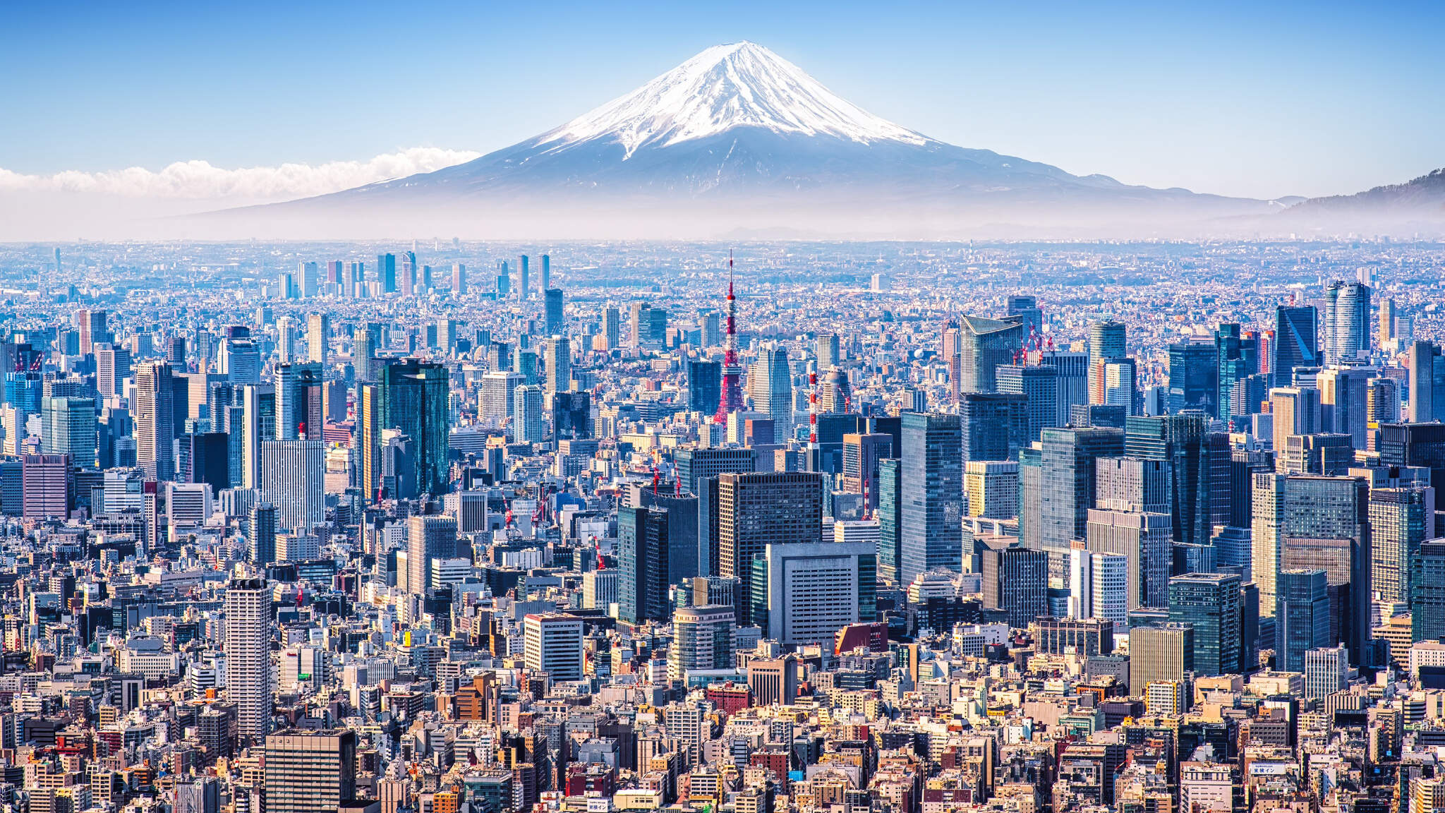 東京——富士山腳下的經濟大都市。